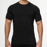 3-pak sorte T-shirts fra Aleano - Essentiel sæt