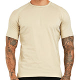 Fabio™ | T-shirt Aleano Fit - Kaki Grøn