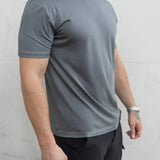 Emanuele™ | Evano T-Shirt - Mørkegrå Elegance