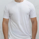 Ernesto™ | T-shirt Evano Bianca - Klassisk Hvid T-shirt