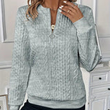 LUCIA I Lynlås Pullover