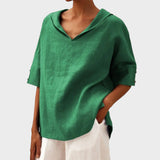 Jade Bluse i Kvalitetsmateriale