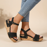 Daniela – Elegante Sandaler med Komfortabel Hæl