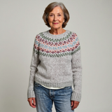 Bridget™ | Pullover i Kvalitetstrik