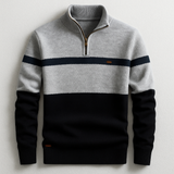 Lorenzo | Klassisk Half-Zip Sweater til Mænd