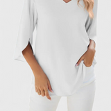 Tabitha Casual Bluse med Løs Pasform og Elegant Design