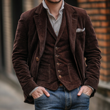 Patricio | Elegant Vintage Blazer i Klassisk Stil