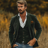 Patricio | Elegant Vintage Blazer i Klassisk Stil