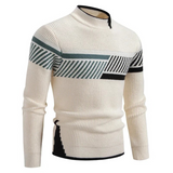 Liam | Elegant Sweater med Geometrisk Design