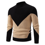 Liam | Elegant Sweater med Geometrisk Design